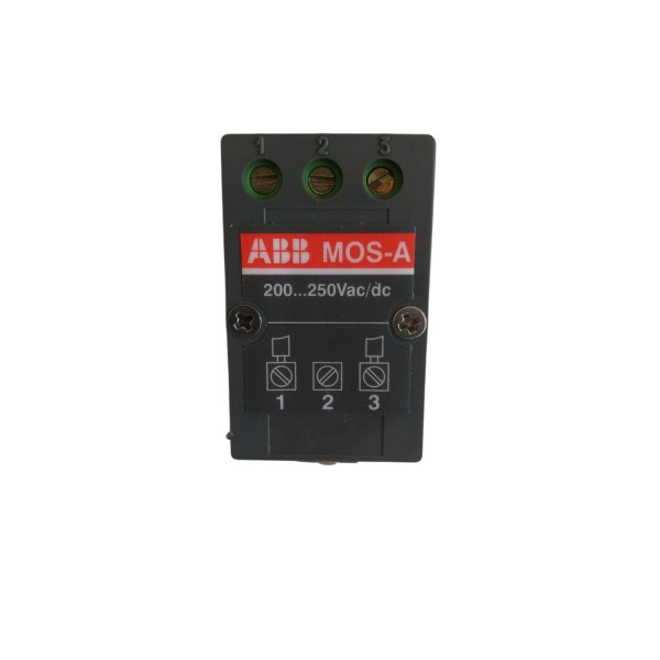 Abb 1sda051377r1 solenoid control mos t1-t2-t3 front 110-250vac/dc